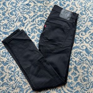 Levi straus jeans 512 in black